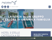 Tablet Screenshot of hotelgabbiano.com